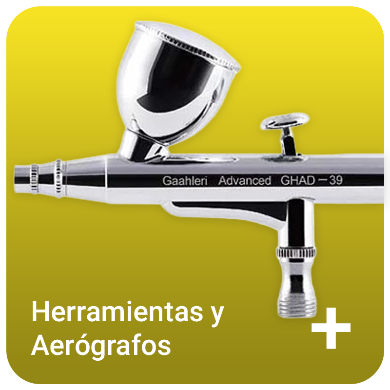 Herramientas y aerógrafos